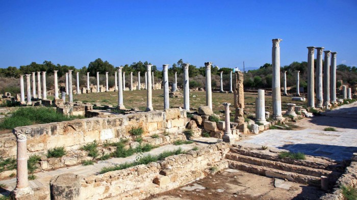 The Ruins of The Ancient City of Salamis